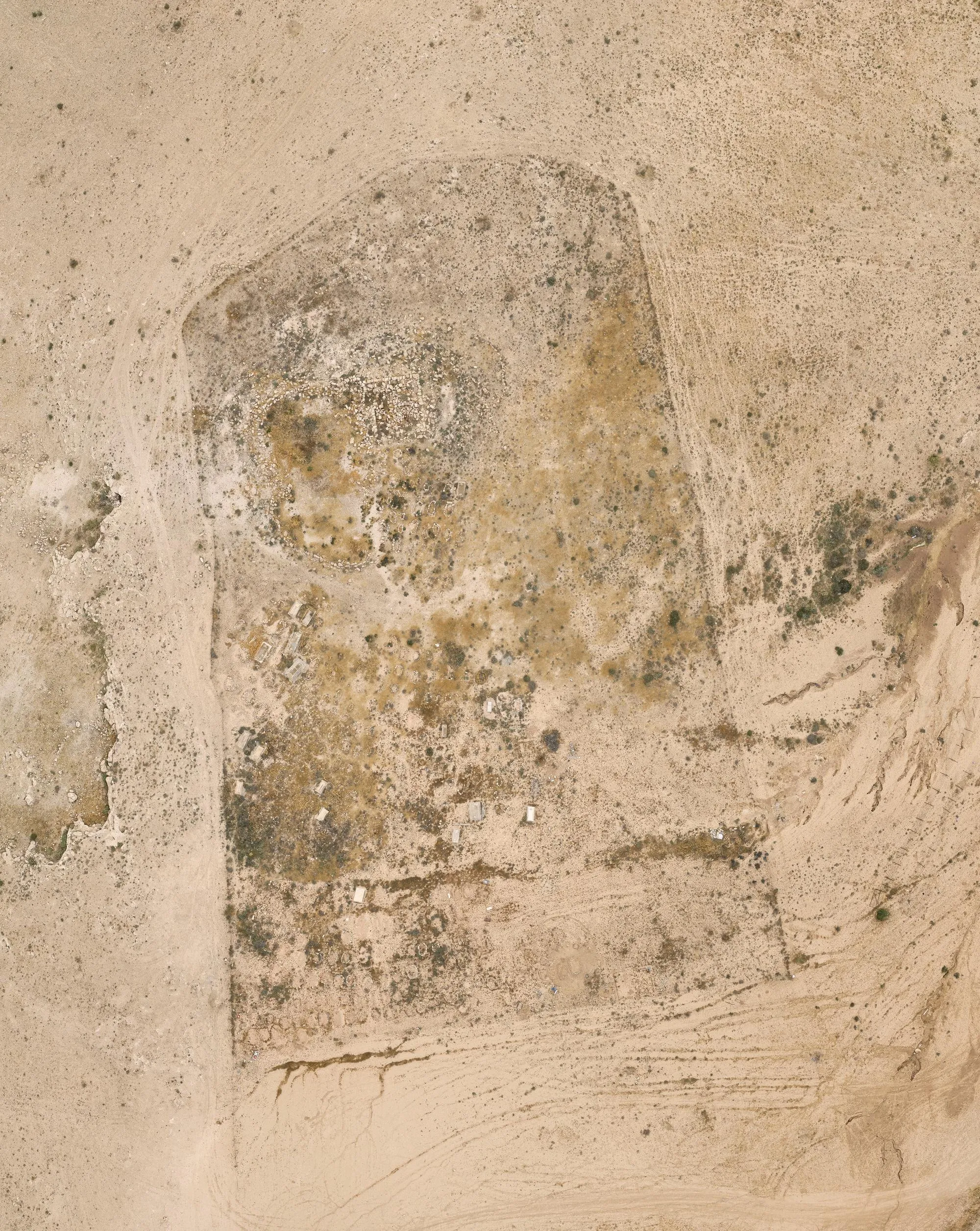 Um el-Hiran Cemetety, Negev Desert, Position: 31°18’11” N 34°58’56” E, Altitude: 520.5 m, Timestamp: 5.5.2018 - 16:40